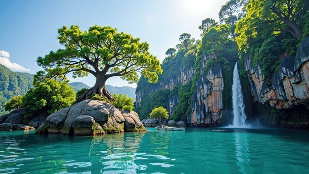 Tropical Waterfalls and Nature Escapes